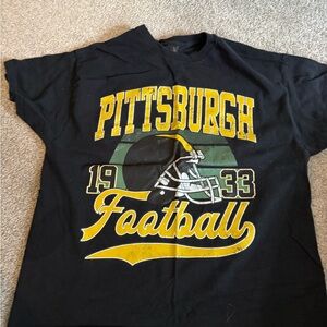 Pittsburgh Football Black T-Shirt Men’s XL